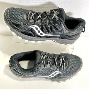 SAUCONY Run Anywhere Trail Running Shoes Women's Size 9 Gray